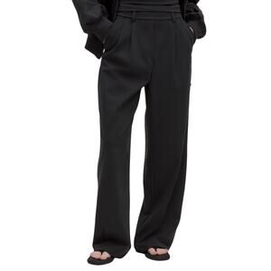 Lululemon High Rise Wide Leg Black Daydrift Trousers Size XS